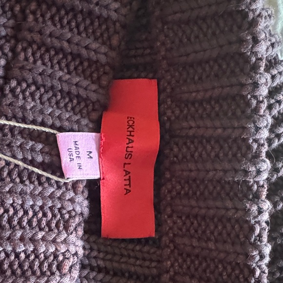 Eckhaus Latta Deep Purple Knitwear